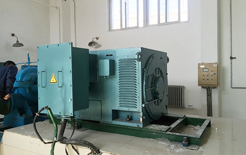 疏勒某水电站工程主水泵使用我公司高压电机安装尺寸